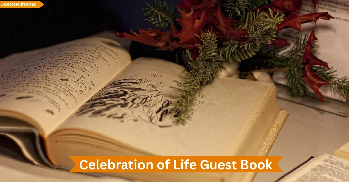 Celebration of life Guest Book- featured image