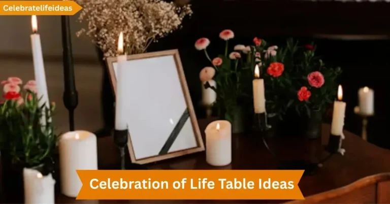 celebartion of life table ideas featured image